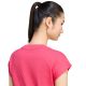 5. adidas Essentials Damen-T-Shirt mit kleinem Logo, pink, KF8395