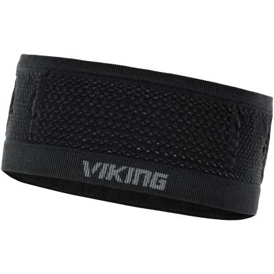 Multifunktionales Stirnband für Erwachsene VIKING Yokai, schwarz