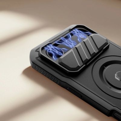 6. Tech-Protect Kevlar MagSafe Case für iPhone 17 Air - Schwarz