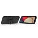 6. Ring Armor Tough Hybrid Case Cover + Magnethalterung für Samsung Galaxy A03s (166,5) schwarz