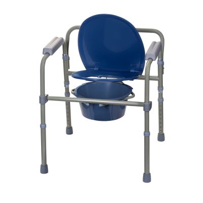 32. 3-in-1 Klapp-Toilettenstuhl