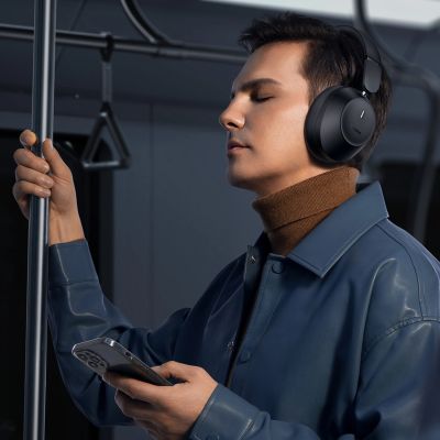 10. Baseus Bass 30 Max On-Ear-Bluetooth 5.3-Funkkopfhörer – Schwarz