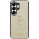 3. Guess Fixed Glitter Big 4G Metal Logo Hülle für Samsung Galaxy S26 Ultra - Gold