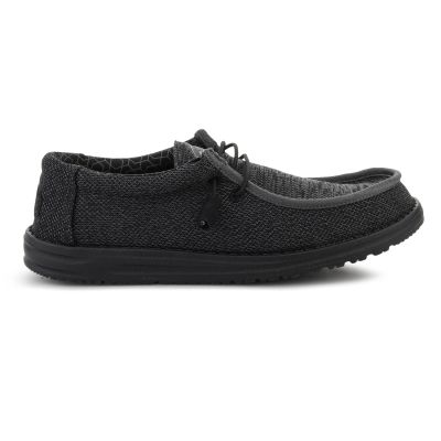 6. HEYDUDE WALLY SOX MICRO TOTAL SCHWARZ 40019-0XJ