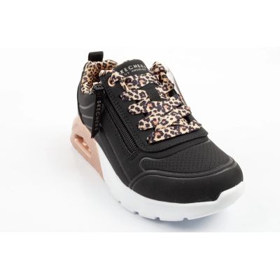 2. Skechers Uno Lite 2.0 Schwarze Sportschuhe für Kinder und Jugendliche