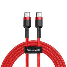 Baseus CATKLF-H09 USB-C – USB-C PD QC-Kabel 60 W 3 A 480 Mbit/s 2 m – rot
