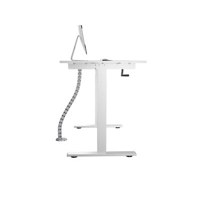 5. Equip 650860 Kabelorganisator Schreibtisch Kabelhülle Grau 1 Stück.
