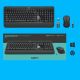 10. Logitech MK540 Advanced Tastatur und Maus (inkl. universeller Funkfernbedienung, QWERTZ-Tastatur, amerikanische und internationale Tastatur, schwarz)