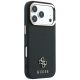 4. Guess Saffiano Small 4G & Classic Logo MagSafe Hülle für iPhone 17 Pro Max / 18 Pro Max - Schwarz