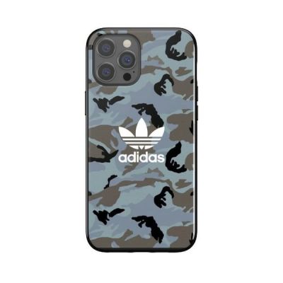2. Adidas OR SnapCase Camo Case für iPhone 12 Pro Max - Blau und Schwarz