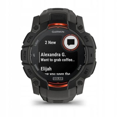 6. Smartwatch GARMIN Instinct 3 50 mm SOLAR Schwarz