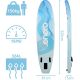 36. SET - 150 kg aufblasbares SUP-Board ENERO 320x81x15 cm