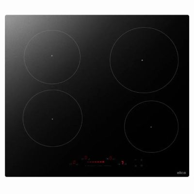 Induktionskochfeld ELICA 604 PLUS RAW PRF0210631, 59 cm, Mattschwarz