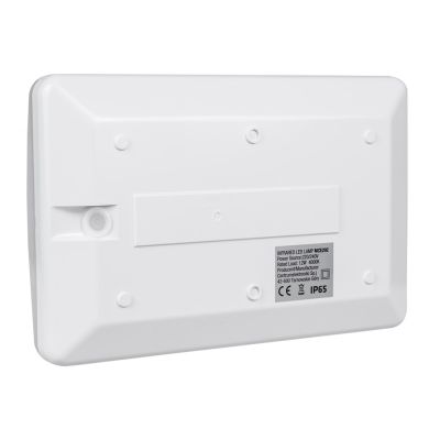 4. MACLEAN LED-Hausnummernleuchte mit Dämmerungssensor, 950 lm, 12 W, IP65, sonnenbeständig, MCE292 W