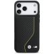 3. BMW M Carbon Line & Logo MagSafe Case für iPhone 17 Pro Max – Gelb