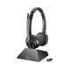 POLY Savi 8220 UC Headset, Microsoft Teams-zertifiziert, DECT 1880–1900 MHz, USB-A