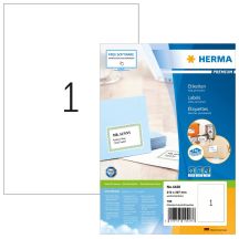HERMA 4428 Bedruckbare Etiketten, weiß, selbstklebend