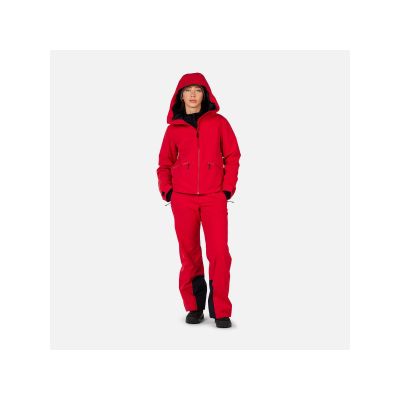 2. ROSSIGNOL W ROCHRUN ISOLIERTE JKT Damen-Skijacke rot
