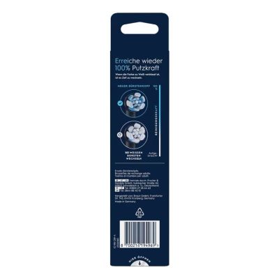 4. Oral-B iO Ultimate Reinigung 4 Stück Schwarz