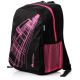 Meteor Hathor Rucksack in schwarz-rosa