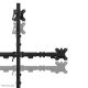 15. Neomounts DS60-600BL2-1 Monitorhalterung/Ständer 81,3 cm (32") Schreibtisch Schwarz