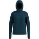 Damen-Hoodie Odlo ESSENTIAL THERMAL Mid layer hoody grün