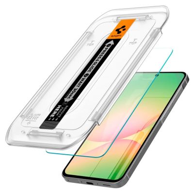 4. Spigen Glas.tR EZ Fit gehärtetes Glas für Samsung Galaxy S24 FE (2 Stück)