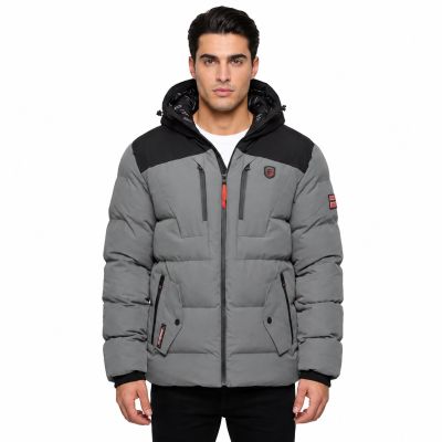 5. Herrenparka Geographical Norway CACHOT GREY DB MEN 068 (WA1698H/GN-GREY)