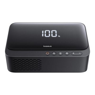 4. Starthilfe Baseus Super Energy BS-CH013 4in1 600A mit Taschenlampe / 6000mAh Powerbank / Kompressor - Schwarz