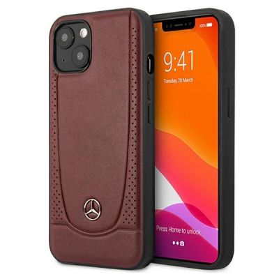 Mercedes Urban Line Case für iPhone 13 mini - Rot