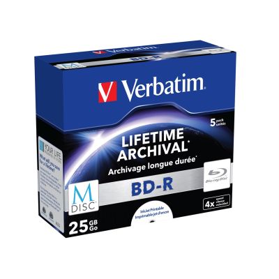 2. BD-R Verbatim 25GB 4x Jewelcase