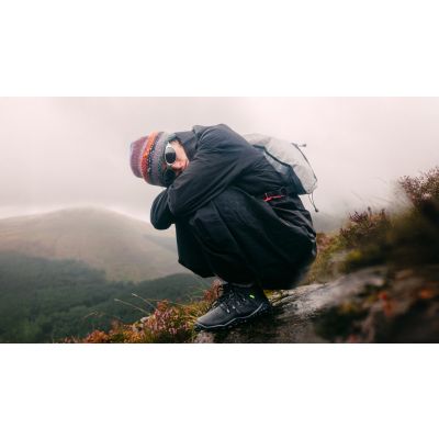 10. Vivobarefoot MAGNA FOREST ESC WOMENS OBSIDIAN/LIME minimalistische Wanderschuhe (209082-02)