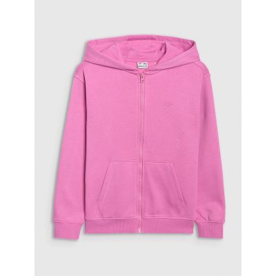 7. Mädchen-Sweatjacke mit Kapuze 4F 4FJRAW25TSWSF2466-54S