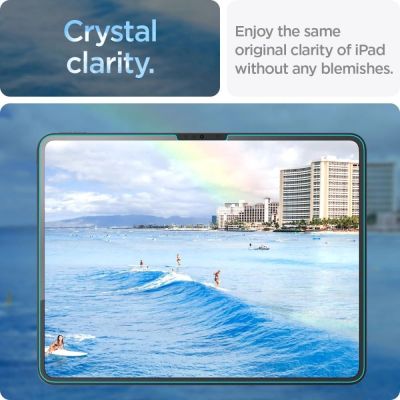7. Spigen Glas.tR EZ Fit gehärtetes Glas für iPad Pro 13'' 2024