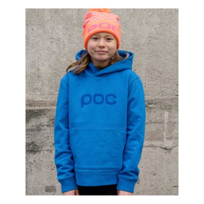 2. POC HOOD Jr Hoodie - Blau
