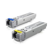 Ubiquiti 1 Gbit/s Bidirektionales Singlemode-Optikmodul 2er-Pack SFP-Einsatz