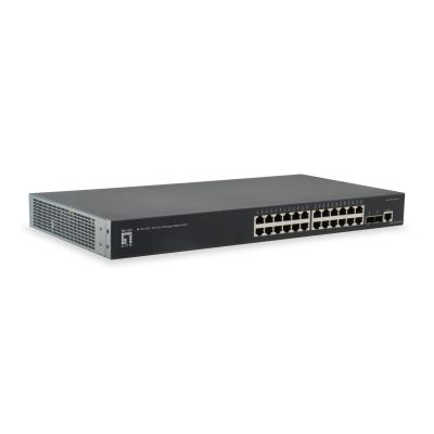 7. LevelOne KILBY GB/L2 26-Port 19" 10 Gb/s Managed Switch