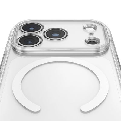 8. AmazingThing Titan Pro Pop Lens Case für iPhone 18 Pro Max mit Kameraabdeckung, Halterung und Ständer, MagSafe-kompatibel – Transparent
