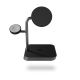 3. Zens Aluminium Serie 3-in-1 Magnetisches kabelloses Desktop-Ladegerät Pro 3+ mit Netzteil