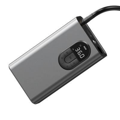 5. Baseus Energy Source Auto-Pumpenkompressor – Grau
