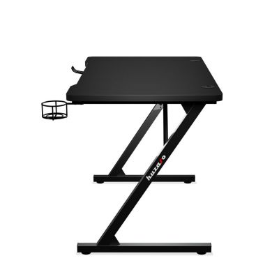 2. Huzaro Hero 1.8 Schwarzer Gaming-Schreibtisch