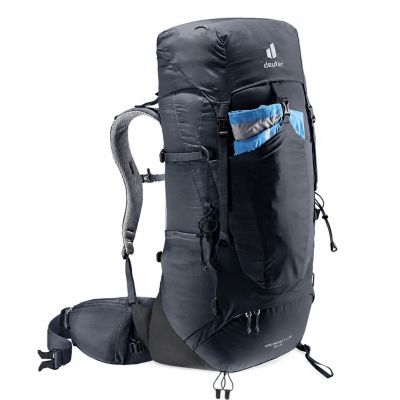 7. Deuter Aircontact Lite 40 + 10 Rucksack, schwarz/graphit