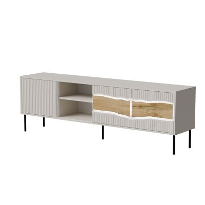 INSERTO 3D1W TV-Schrank 190x40x61,5 cm, Kaschmir + LED