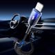 3. Joyroom S-A43 Crystal-Clear Serie 3A USB-A – Lightning Spiralkabel 1,5 m – Schwarz