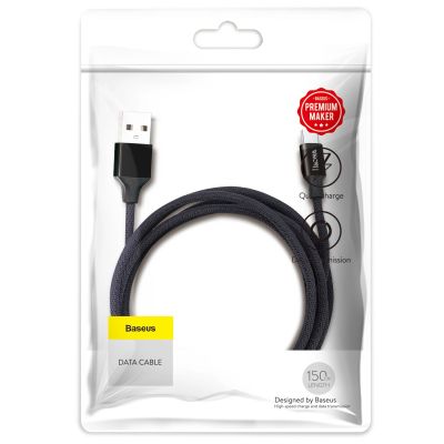 10. Baseus Yiven USB-A - Micro-USB-Kabel 1,5 m - Schwarz