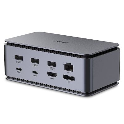 2. Lindy 43372 Dockingstation USB4 Anthrazit