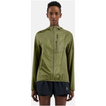 Damenjacke ODLO ZEROWEIGHT DUAL DRY PK WATERPROOF, grün