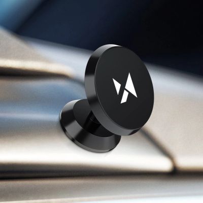 16. Wozinsky Magnetische Autohalterung für Armaturenbrett 360 Selbstklebend Schwarz (WMH-05)