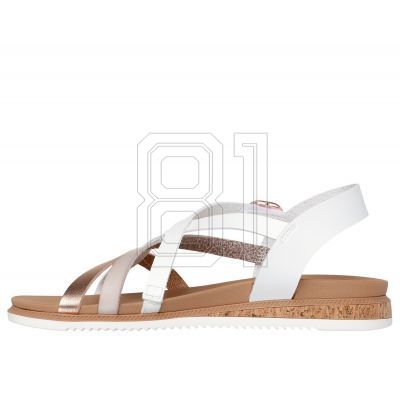 10. Skechers Bobs Desert Kiss Low Sandalen - Peak Rank W 114709-WHT