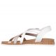 10. Skechers Bobs Desert Kiss Low Sandalen - Peak Rank W 114709-WHT